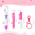 36 Pcs 9 Set Mini Highlighter Nurse Pen Pack Set Nurse Pens for Badge Include 9 Mini Highlighters, 9 Marker, 9 Retractable Ball Pen, 9 Nursing Key...