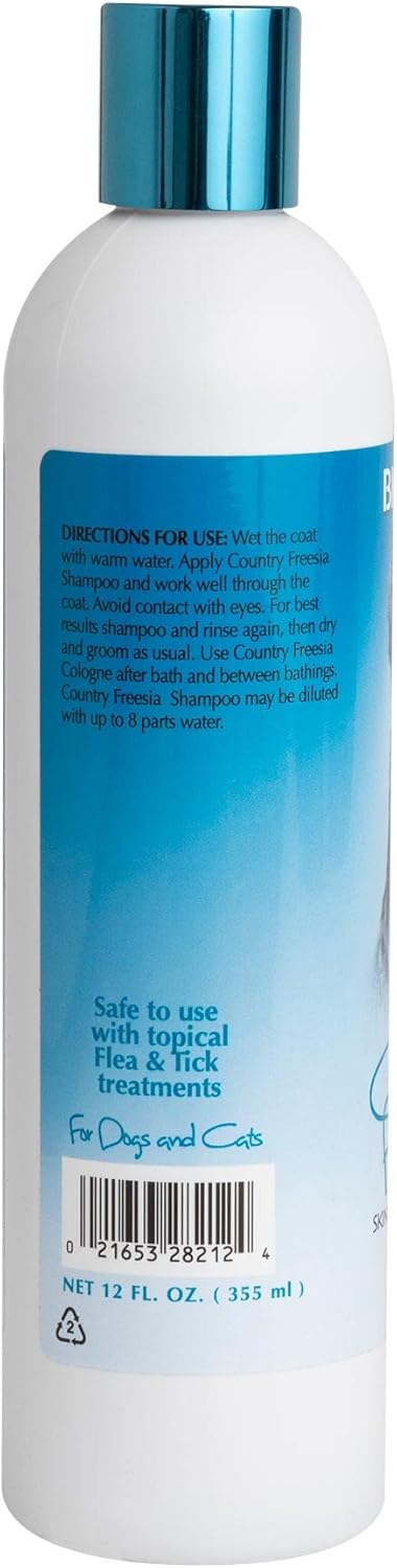 Bio-Groom Country Freesia Dog Shampoo – Natural Scent Pet Shampoo, Aloe Vera, Chamomile, Cat & Dog Bathing Supplies, Puppy Wash, Cruelty-Free, Mad...