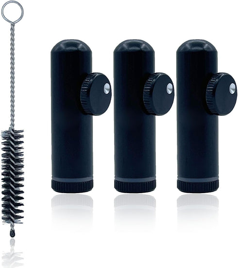 OMG 3 Pack Portable Mini Powder Spice Bottle,Metal Leak-proof Bottle (2nd Generation Upgrade Version) .Great seasoning storage bottle for travelin...