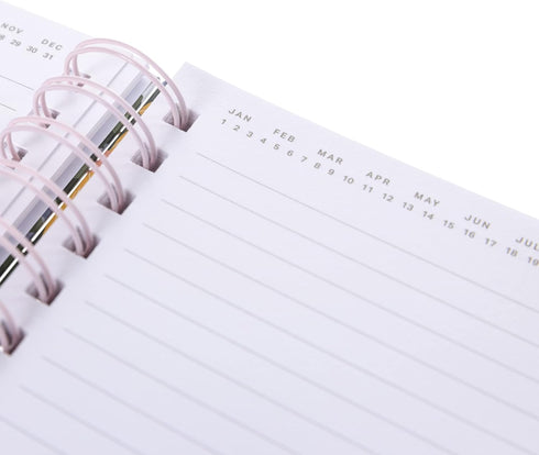 Graphique Spiral Hard Cover Journal - Self Care - 6.25" x 8.25", 160 Lined Pages, Gold Foil - Perfect for Taking Notes, Writing Lists and More...