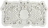 Baroque Silicone Cake Fondant Molds 3D Sculpted Scroll Border Lace Molds Relief Curlicues Candy Chocolate Molds For Cake Decorating Cupcake Topper...