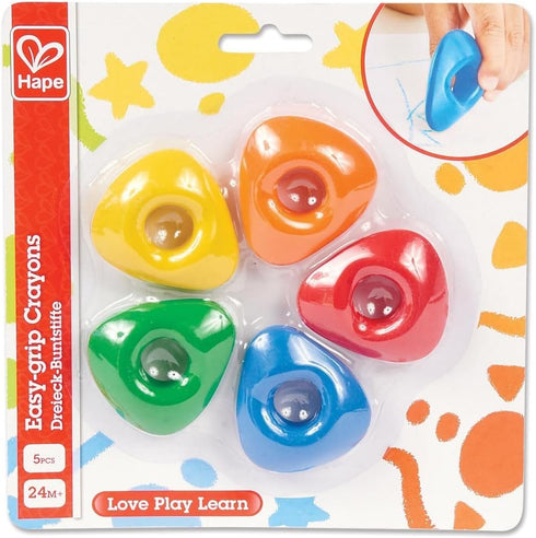 Hape Toys Easy-grip Crayons, gift for kids...