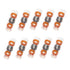 60Pcs AWG 8 Orange Solder Butt Connectors Heat Shrink,Solder Seal Wire Connectors for Automotive Marine Boat Trailer...