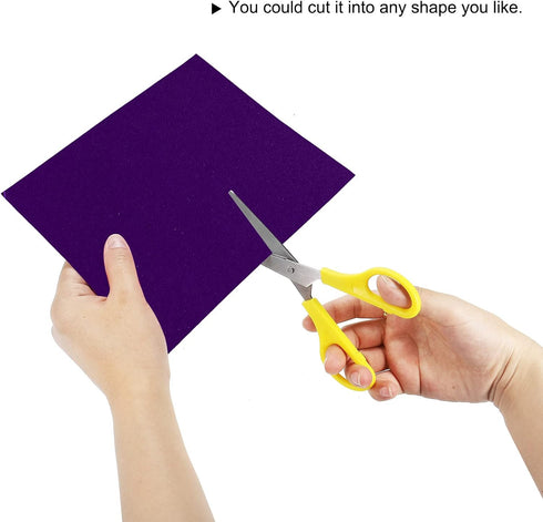 MECCANIXITY Self-Adhesive Velvet Patches Repair Patches Purple for Clothing Repair Crafts Repair Kit Backpack Shoes Decoration Pack of 2...