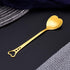 10-Piece Heart-Shaped Stainless Steel Dessert Spoon Set for Home, Restaurant, Cafe, and Bar - Elegant Design, Multi-Functional Usage, and Durable ...