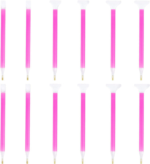 AUEAR, 12 Pack 5D Diamond Embroidery Painting Pen Cross Stitch Tools Drill Pen for Rhinestone......