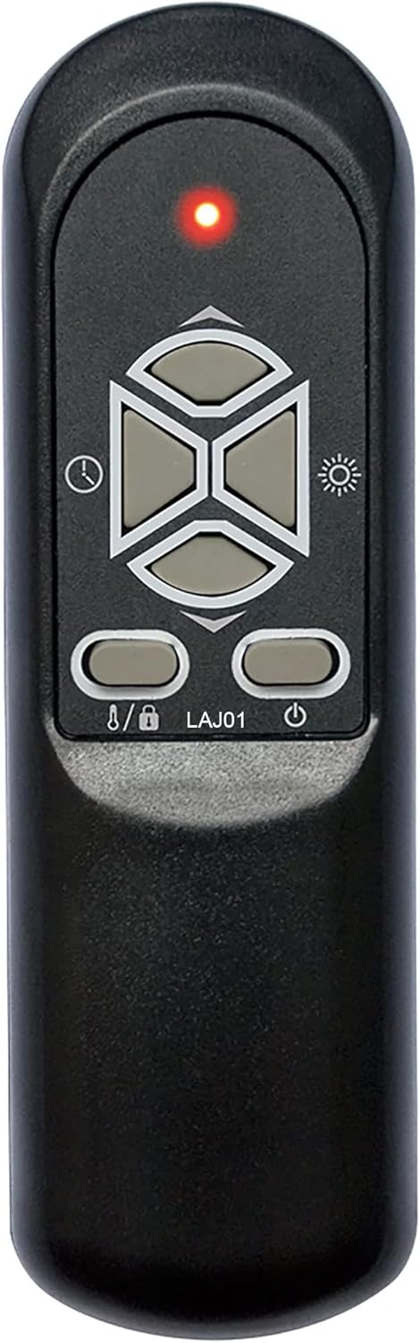 Replacement Remote Control for Lifesmart LS-4W1500-X LS-6DMIQH-X LS-8WIQH-LB-IN Portable Electric Infrared Quartz Indoor Medium Room Space Heater...