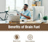OM Mushroom Superfood Brain Fuel Mushroom Powder Capsules Superfood Supplement, 90 Count, 30 Days, Lion's Mane, Reishi Blend plus Folate, Mental C...