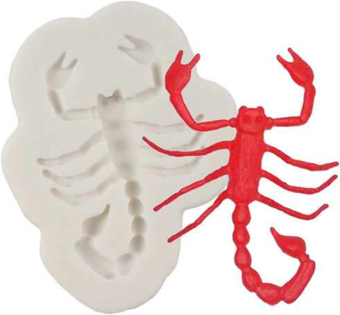 Insect Fondant Molds Scorpion Silicone Mold For Cake Decoration Cupcake Topper Sugar Craft Chocolate Candy Gum Paste Polymer Clay...