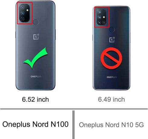 Osophter for Oneplus Nord N100 Case Shock-Absorption Flexible TPU Rubber Protective Cell Phone Cover for Oneplus Nord N100(Navy Blue)...