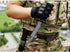 Tactical Rubber Knife,Military Training ABS Plastic Dagger M9 M16 Fixed Blade Knives Scabbard Model Kit for Airsoft GunToy Martial Arts Pretend Pl...