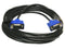 Blue Connectors HD15 Male to Male SVGA VGA Long Video Monitor Cord Cable for TV Computer Projector (Blue 10ft)...