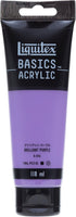 LIQUITEX Acrylic Paint Basics B-046, Brilliant Purple, 4.0 fl oz (118 ml)...