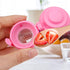 Baby Food Feeder 3 Pack Silicone Fruit Pacifier Teething Reusable Pouches Pacifier Pink by Mluchee(S,M,L)...