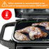 Grill Mats Set for Ninja Woodfire Outdoor Grill Accessories...