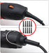 CHENJIN 10PCS Drill Grinder Wire Protection Sleeve 69mm Cable Boots Flexible Rubber Hose Black for Power Tools Cutting Machines...