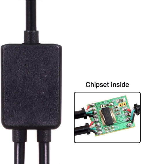 chenyang USB C OTG Cable,USB Type C 1 Male to 2 Female Dual Ports Hub Cable for Laptop PC & Mouse & Flash Disk...
