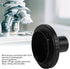 Zyyini Microscope Lens Adapter, Aluminium Alloy Black 23.2mm T-Mount Microscope to for Nikon F-Mount SLR Camera Biological Microscope Adapter Ring...