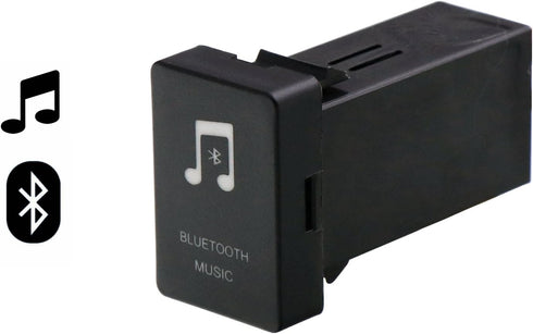 Car Bluetooth Music Adapter Module Panel Installation AUX Output Use for Toyota,Camry,Corolla,Yaris,RAV4,Reiz,Land Cruiser...