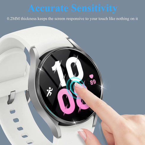 Compatible for VIRAN W101 Smart Watch Screen Protector,Lamshaw 9H Tempered Glass Screen Protector Film Compatible for VIRAN W101 Smart Watch-1.43 ...