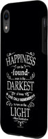 iPhone XR Harry Potter Happiness Quote Case...