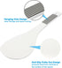 4 Piece Ceramic Rice Paddle Spoon and Spatula Set, Heat Resistant Rice Scooper, Kitchen Cookware for Rice Mashed Potato...