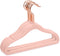 MIZGI Premium Kids Velvet Hangers (Pack of 50) with Copper/Rose Gold Hooks,Space Saving Ultra Thin,Non Slip Baby Hangers for Children's Skirt Dres...