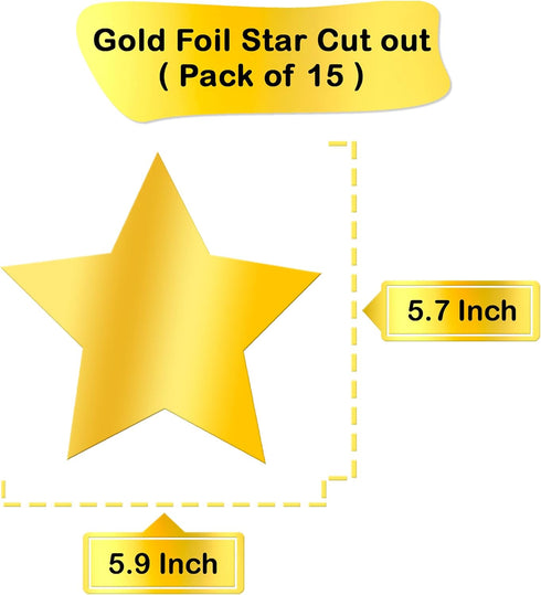 KatchOn, Gold Star Hanging Swirls - Pack of 30, No DIY | Gold Star Decorations for Party | Hanging Stars Decoration for Birthday, Wedding, Anniver...