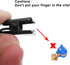 Coideal Small Curtain Clips Hooks, 100 Pack Black Metal Patio Awning Light Clips Hanger Stainless Steel for Hanging Outside Christmas String Light...