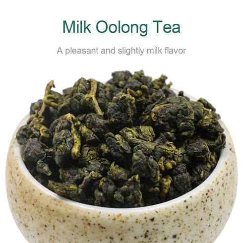FullChea Milk Oolong Tea - Loose Leaf - Taiwan High Mountain Jin Xuan - Naturally Milky & Silky - 4oz / 113g...
