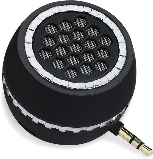 Mini Portable Speaker, 3W Mobile Phone Speaker Line-in Speaker with Clear Bass 3.5mm AUX Interface, Plug and Play for iPhone, Smartphone, IPad, Co...