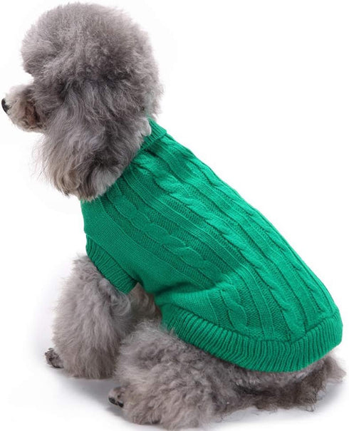 Dog Sweater, Warm Pet Sweater, Dog Sweaters for Small Dogs Medium Dogs Large Dogs, Cute Knitted Classic Cat Sweater Dog Clothes Coat for Girls Boy...