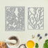 2 Frame Leaves Dies for Card Making, Butterfly Flower Background Cutting Die for Scrapbooking on Clearance Paper Crafting Decor DIY Album...