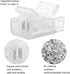 VIPMOON 12Pcs 3Pin LED Strip Light Connectors Strip to Strip Quick Connection for 10mm Wide Waterproof or Non-Waterproof WS2811 WS2812B Gapless So...