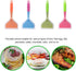 Omelette Spatula 10-Inch Silicone Pancakes Shovel Durable Heat-resistant Wide Spatula Turner Nonstick Fried Shovel for Eggs Crepes Brownies Fish P...