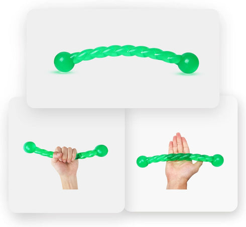 Ycozy Dog Chew Toys 11'' Long for Small/Medium Dogs/Aggressive Chewers, Rubber Puppy Dog Rope Toys Knot Dental Teething Toys Almost Indestructible...