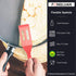 Pack of 2 Mini Silicone Turner/Spatula,Heat Resistant & Non Stick Kitchen Small Spatulas for Cooking & Serving,Black...