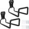 2pcs Heavy Duty Hose Hanger Garden Hose Storage Black Water Hose Holders for Outside Wall Mount Garden Hose Reel Hose Stand for Garden Hose (2pcs ...
