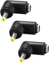 uxcell 3pcs DC Power Connector Adapter 90 Degree Angle 4.0mm x 1.7mm Male Plug to 5.5mm x 2.1mm Female Jack Coupler Converter or Laptop CCTV Camer...