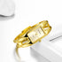 JewelryWe Wrist Watches for Women Elegant Alloy Bangle Watch Analog Square Quartz Dress Watch, for Mother's Day...