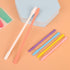 Gartful 6pcs Silicone Resin Stir Sticks, Reusable Silicone Stirring Rods, Epoxy Stir Sticks Craft Tools for Mixing Resin, Paint, Liquid, Making Gl...