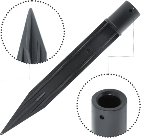 8PCS Outdoor Solar Stake Plastic Light Stakes Replacement Torch Stake Plastic Path Stakes for Garden,Pathway Lamps...