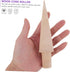 ABOOFAN 4 pcs Krumkake Waffle Cones Shape Cream Maker Shop Kitchen Craft Molds Home Baking Wood DIY Mold Cake Croissant Portable Er Cone Pastry fo...