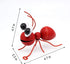 Ant Decor Metal Garden Wall Art Set of 4 Ants Figurines for Outdoor Garden Yard Lawn Supplies Home Decor...