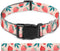 Dog Collar, Cute Pet Collar Adjustable for Large Dogs, Soft Dog Collars with Quick Release Buckle for Walking Running Cute Strawberry...
