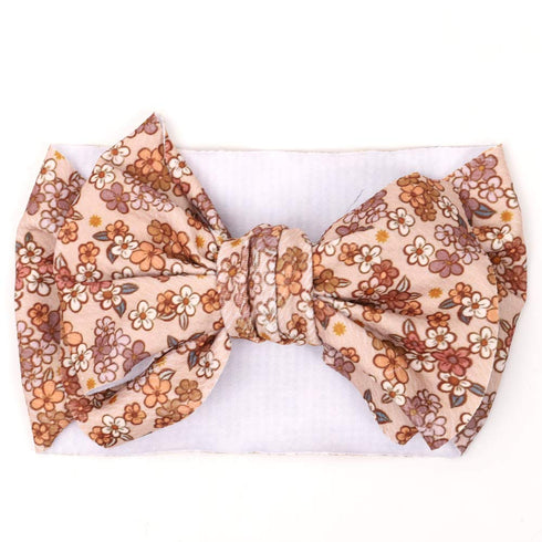 KIDOCHEESE Oversized Baby Headbands with Bows - Elastic Nylon Hairbands, Head Wraps and Hair Accessories for Newborns, Infants, Toddlers and Kids...