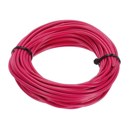 MECCANIXITY 18AWG Wire 18 Gauge Stranded Wire PVC Hookup Wire, Electrical Wire UL1007 Tinned Copper Wire 7.5m/25ft Red for Internal Connecting Wir...