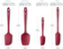 DI ORO Silicone Spatula Set - Rubber Kitchen Spatulas for Baking, Cooking, & Mixing - 600°F Heat-Resistant & BPA Free Silicone Scraper Spatulas fo...