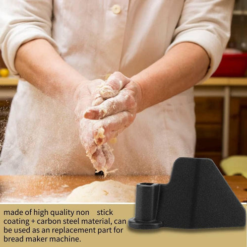 2 Pieces Bread Maker Machine Kneading Paddle Parts,Breadmaker Mixing Kneading Blade,Metal Bar Replacement for Bread Machine...