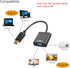 Display Port to VGA Adapter,4 Pack Gold-Plated DisplayPort DP to VGA Converter (Male to Female) for Computer, Desktop, Laptop, PC, Monitor, Projec...